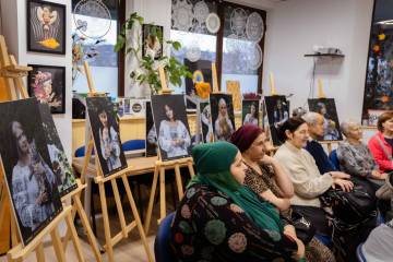 Pamagajka w gościach u Seniorów