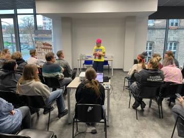 Spotkanie z uczniami w Gorzowie Wielkopolskim