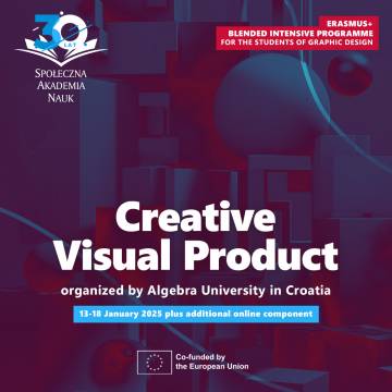 The recruitment for the Blended Intensive Programme Creative Visual Product