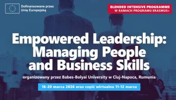 Rekrutacja do programu BIP Erasmus+: Empowered Leadership w Rumunii – zgłoszenia do 30 października 2025 r.