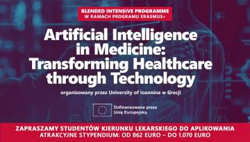 Sztuczna inteligencja w medycynie – dołącz do programu BIP w Grecji!
