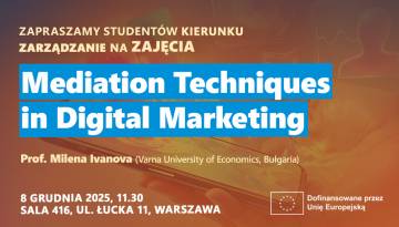 Prof. Milena Ivanova z wizytą w SAN