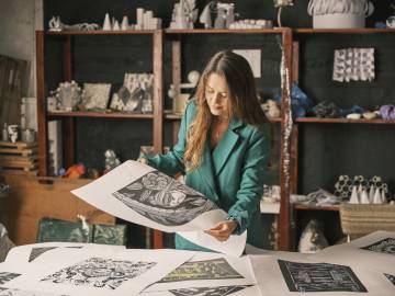 Celami konkursu #GraphicQuest organizowanego przez SAN są: