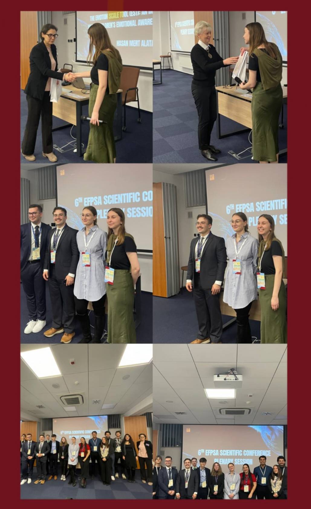 Scientific success of The SAN University at the EFPSA 2025 international conference