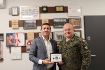 Podziękowanie dla Społecznej Akademii Nauk od Dowódcy Centrum Rozpoznania Osobowego