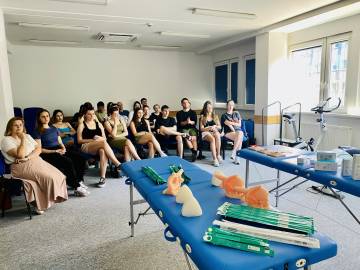 Praktyczne warsztaty na kierunku Fizjoterapia