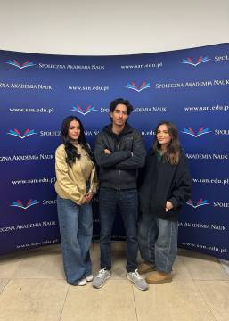 Międzynarodowe doświadczenia w SAN – semestr letni 2024/2025 oczami studentów z Francji