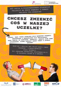 Weź udział w międzynarodowym projekcie PROGENDERING!