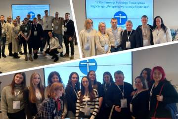 Koło Studentów Fizjoterapii na 17. Konferencji Polskiego Towarzystwa Fizjoterapii w Warszawie!