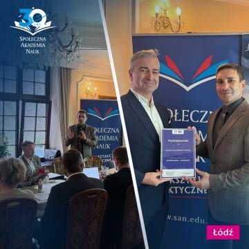 Społeczna Akademia Nauk wspiera rozwój regionu i współpracę z biznesem
