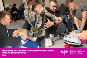 Uczniowie ZSP im. KEN w Łodzi poznawali tajniki medycyny w SAN