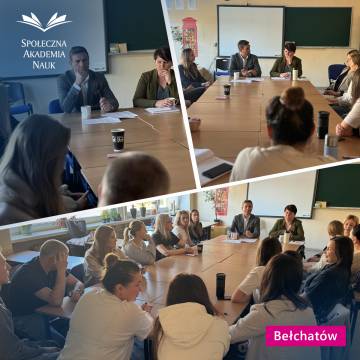 Spotkanie Koła Naukowego Przedsiębiorczości Regionalnej w Bełchatowie