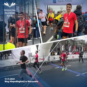 Student SAN z nowym rekordem życiowym podczas Biegu Niepodległości 2025