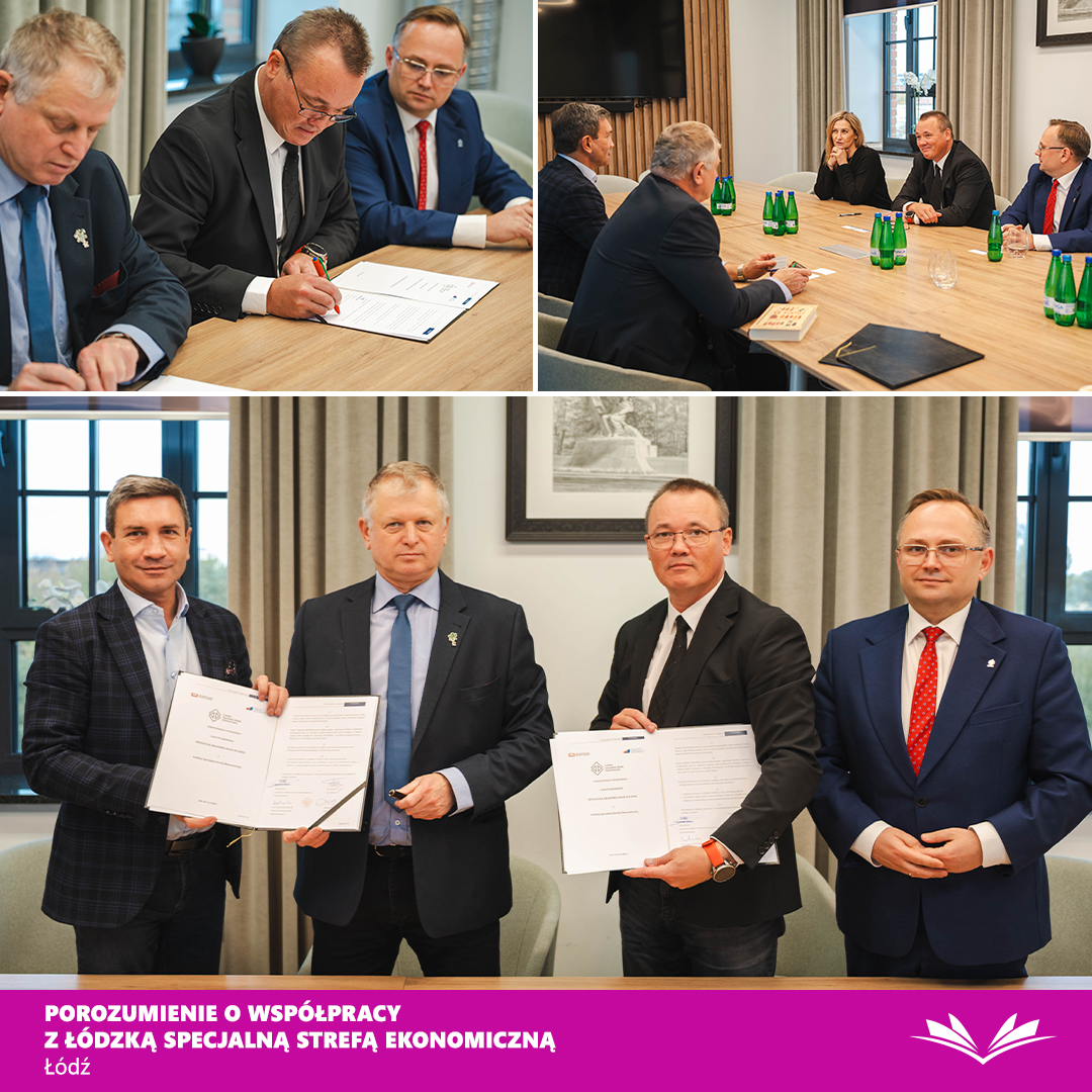 Współpraca Społecznej Akademii Nauk z Łódzką Specjalną Strefą Ekonomiczną