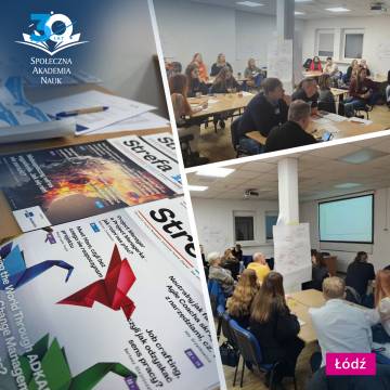 Warsztaty z PMI Poland Chapter Łódź Branch w Społecznej Akademii Nauk!