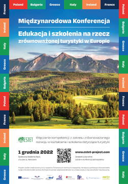 Międzynarodowa Konferencja Finalna projektu Erasmus+ ESTET pt. Międzynarodowa Konferencja Finalna projektu Erasmus+ ESTET pt.
