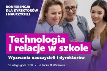 Konferencja dla dyrektorów i nauczycieli 