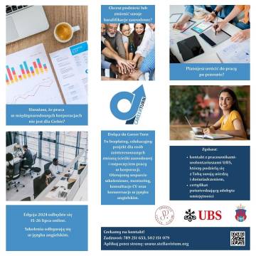 Bezpłatny projekt dla osób poszukujących pracy - Career Turn