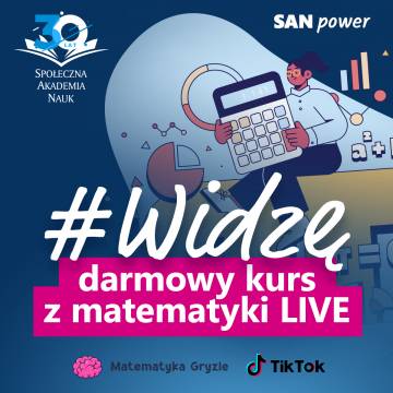 SAN Power - Powtórki Maturalne z Matematyki LIVE z MatematykaGryzie!