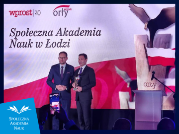 Społeczna Akademia Nauk wśród laureatów Orła Wprost