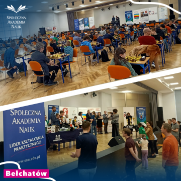 Społeczna Akademia Nauk wspiera Szachistów!