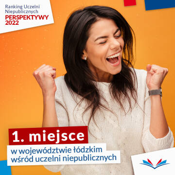 SAN najlepszą Uczelnią Niepubliczną województwa łódzkiego według Rankingu Perspektywy!