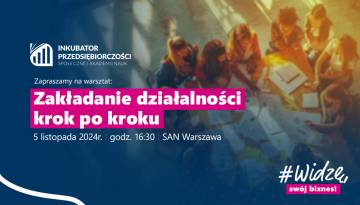 Zapraszamy na warsztat 