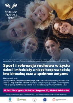 XII Konferencja Naukowo-Szkoleniowa z cyklu „Jesteśmy”