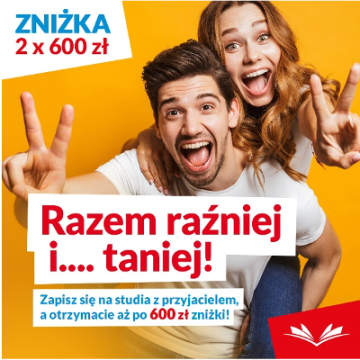 PROMOCJA RAZEM RAŹNIEJ I TANIEJ - 600 ZŁ na studia podyplomowe-san-1 PROMOCJA RAZEM RAŹNIEJ I TANIEJ - 600 ZŁ na studia podyplomowe-san-1