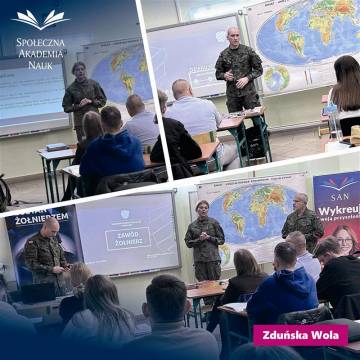 Spotkanie z przedstawicielami Wojskowego Centrum Rekrutacji w Sieradzu