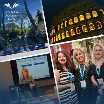 Prof. Justyna Fijałkowska na 47. Kongresie European Accounting Association w Rzymie