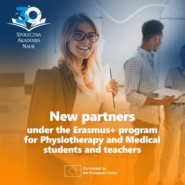 New partner universities for Physiotherapy and Medical faculty